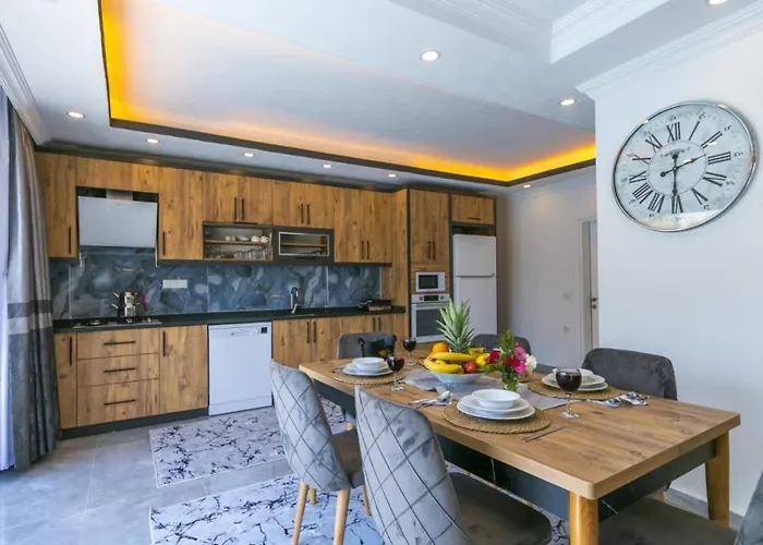 别墅 Islamlar Village 2 Bedroom With Private Pool 卡尔坎