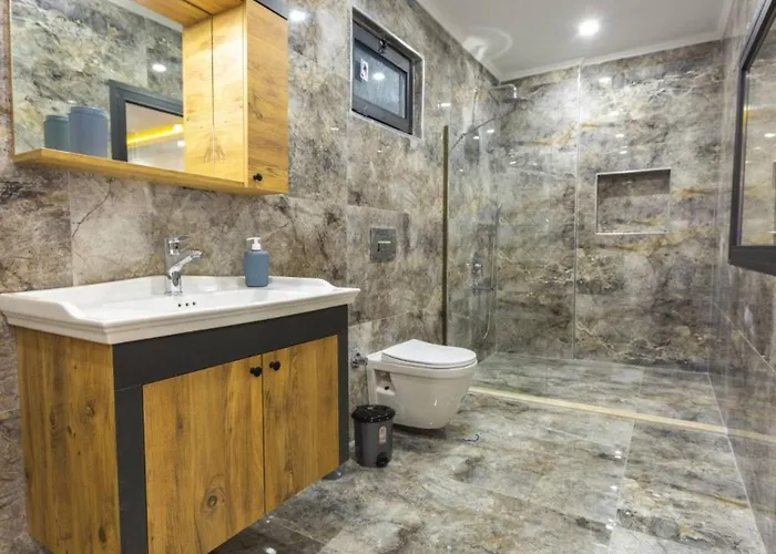 别墅 Islamlar Village 2 Bedroom With Private Pool 卡尔坎