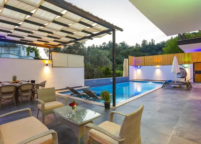别墅 Islamlar Village 2 Bedroom With Private Pool 卡尔坎